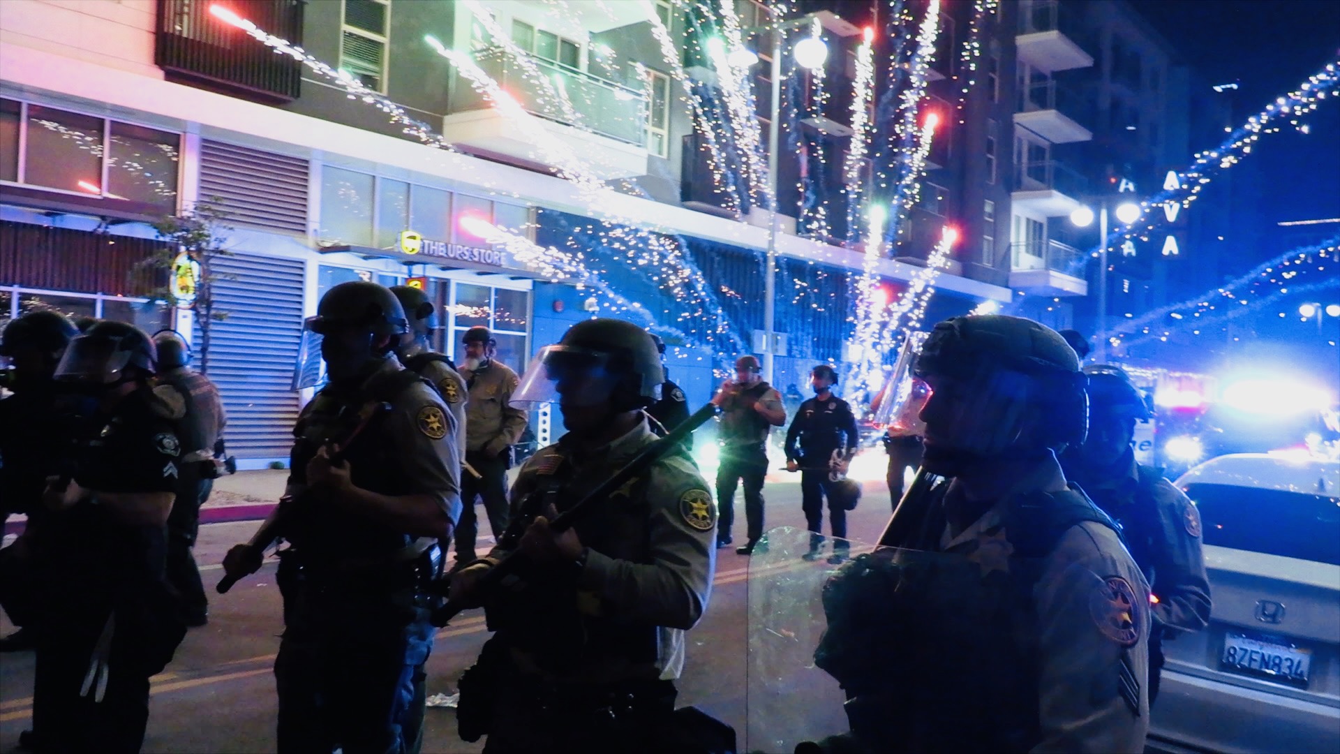 Anti-ICE protest in Little Tokyo