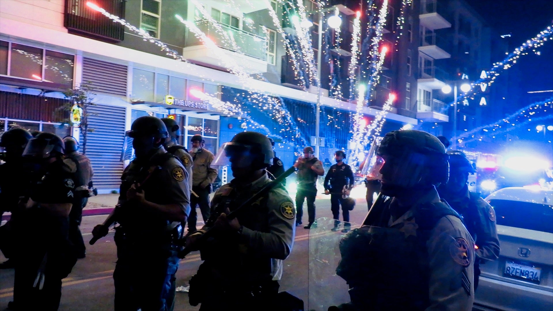 Anti-ICE protest in Little Tokyo